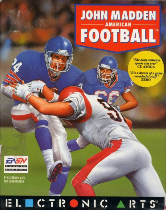 John Madden Football box art