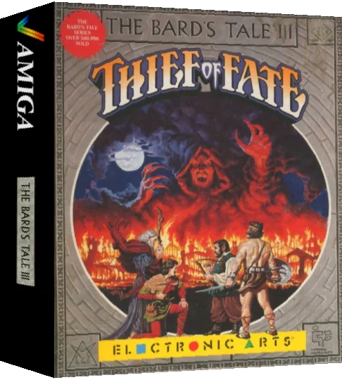 Bard's Tale III, The - Thief of Fate — box-3D (EU)