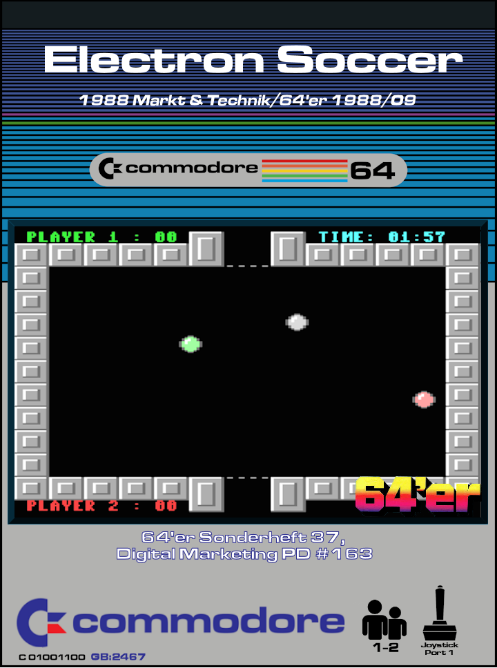 Electron Soccer box art