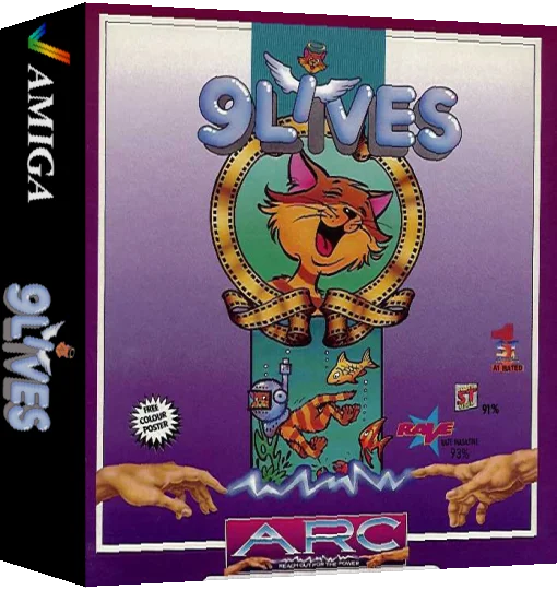 9 Lives — box-3D (EU)