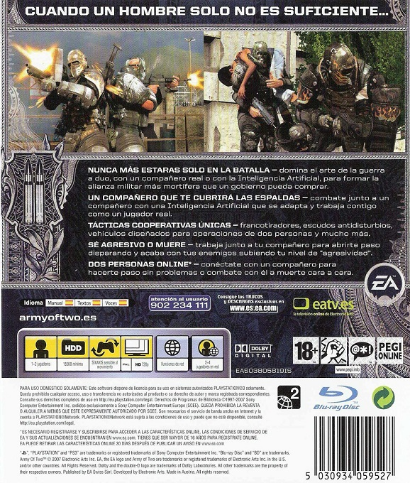 Army of Two — box-2D-back (SP)