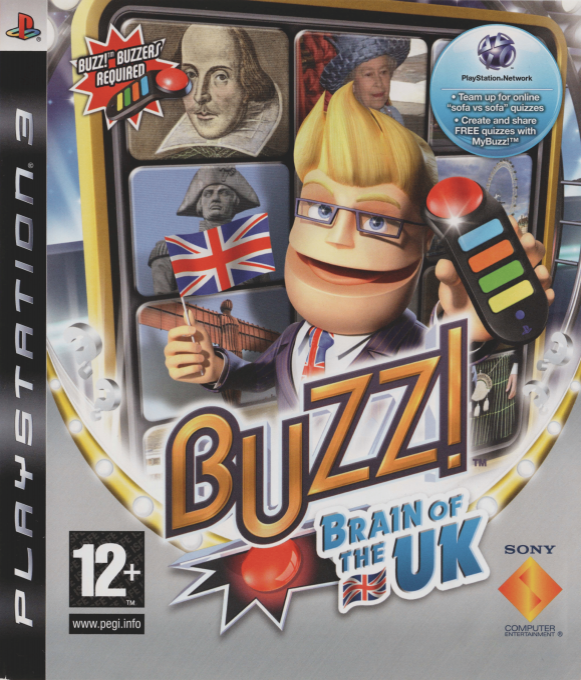 Buzz! Brain of the UK box art
