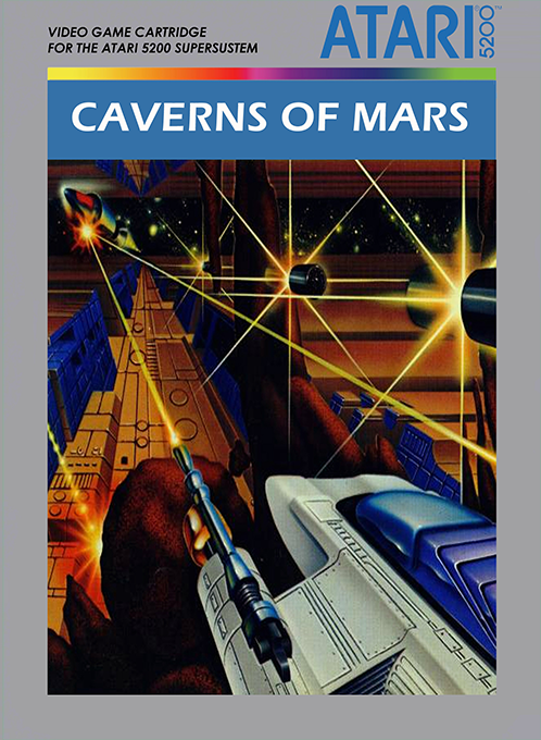 Caverns Of Mars box art