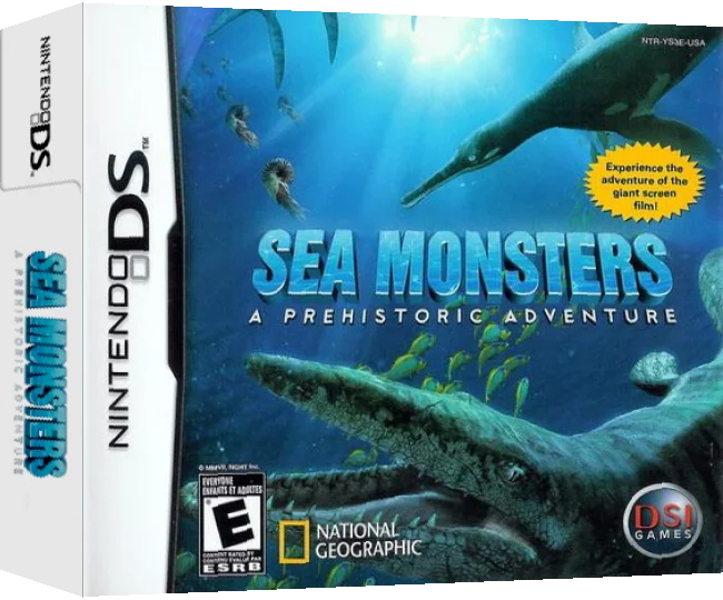 Sea Monsters - A Prehistoric Adventure — box-3D (US)