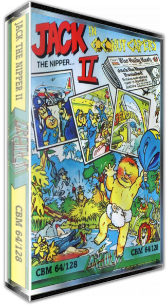 Jack The Nipper 2 - In Coconut Capers — box-3D (EU)
