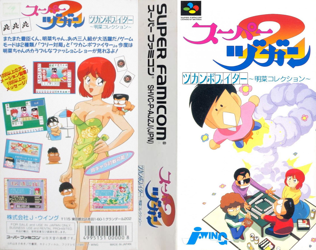 Super Zugan 2 - Tsukanpo Fighter — box-texture (JP)