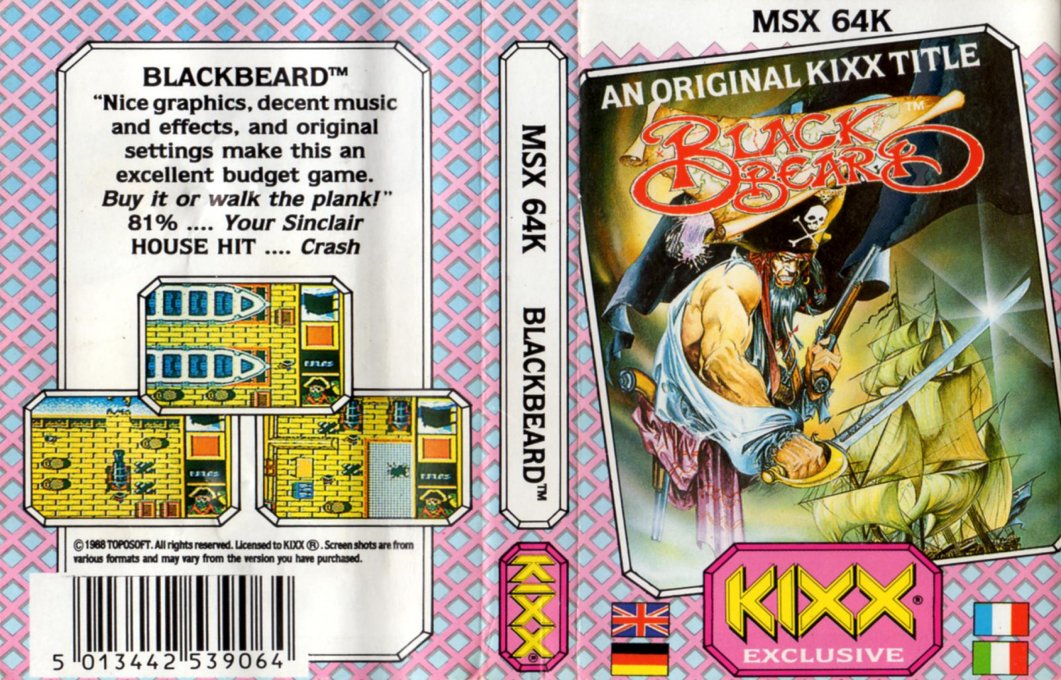 Blackbeard — box-texture (EU)
