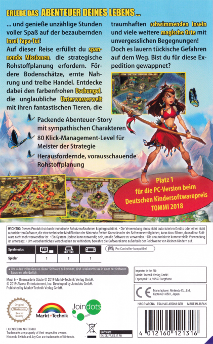 MOAI VI - Unerwartete Gäste — box-2D-back (DE)
