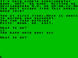 Shit Game — ss (WOR)