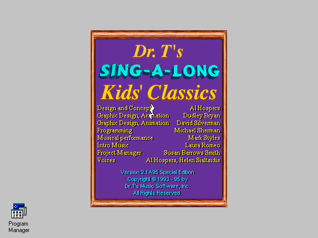 Dr. T's Sing-A-Long Kid's Classics — sstitle (WOR)