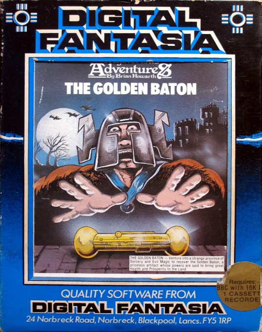 Golden Baton, The box art