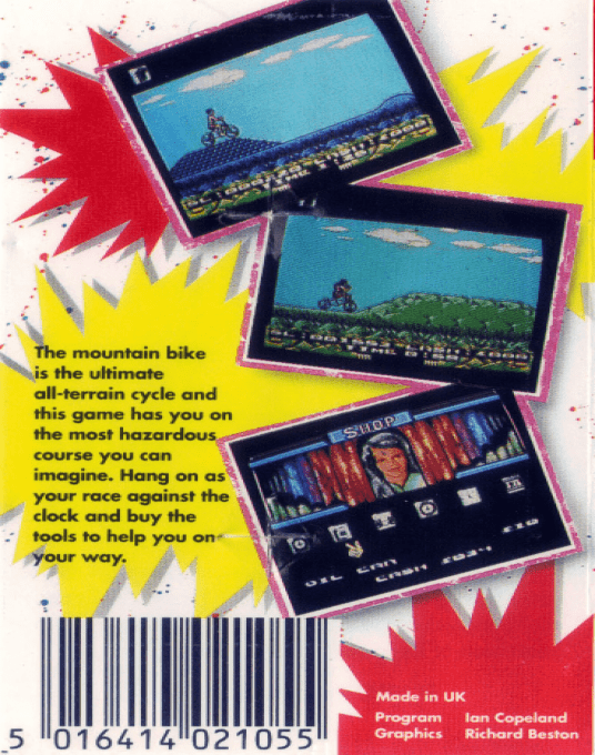 Mountain Bike Racer — box-2D-back (EU)