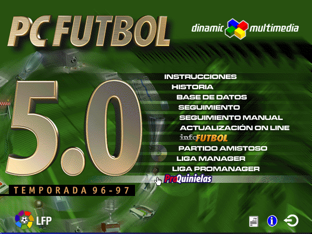 Pc Futbol 5.0 — sstitle (SP)