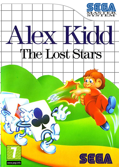 Alex Kidd: The Lost Stars — box-2D (EU)
