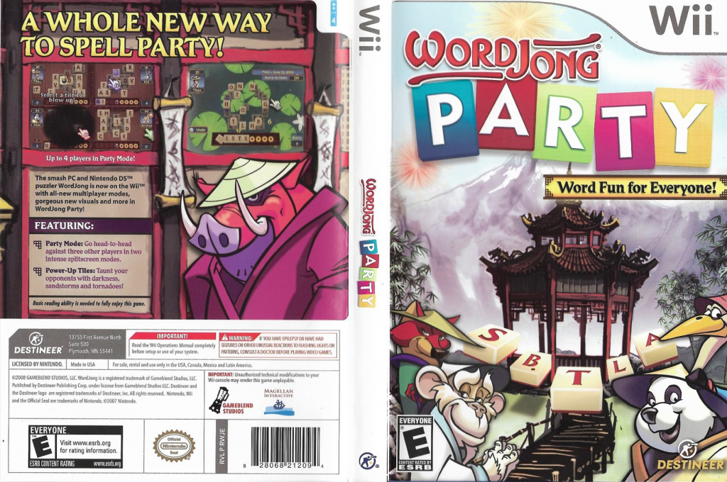 Wordjong Party — box-texture (US)