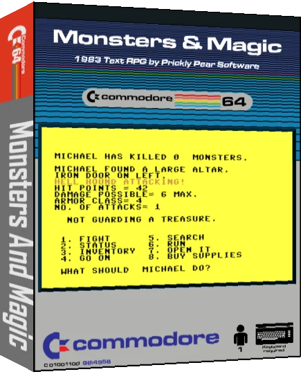 Monsters & Magic — box-3D (CUS)