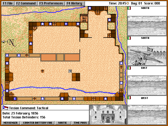 Defend the Alamo — ss (WOR)