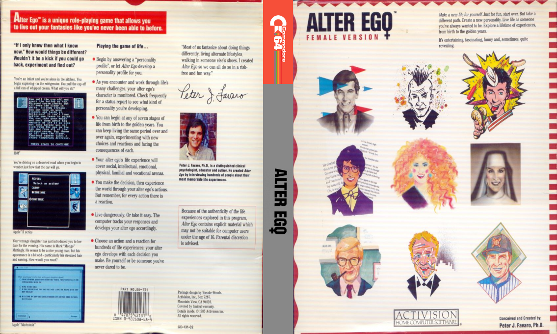 Alter Ego Female — box-texture (US)