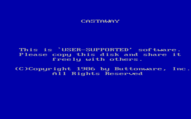 Castaway box art