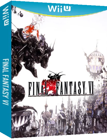 Final Fantasy 6 — box-3D (JP)