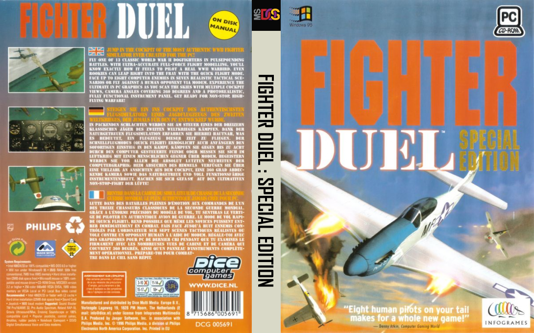 Fighter Duel Special Edition — box-texture (EU)