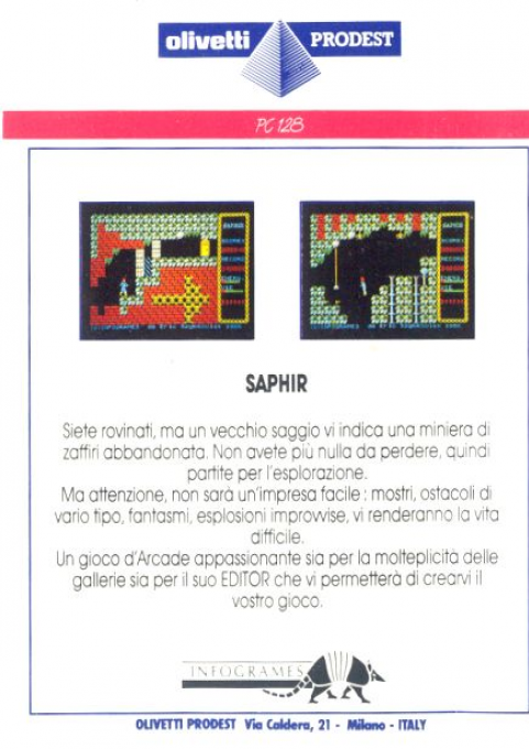 Saphir + Editeur — box-2D-back (IT)