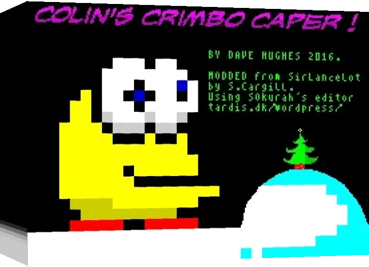 Colin's Chrimbo Caper! — box-3D (WOR)