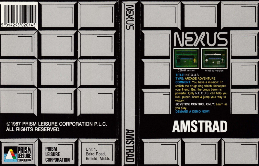 N.E.X.U.S. — box-texture (EU)