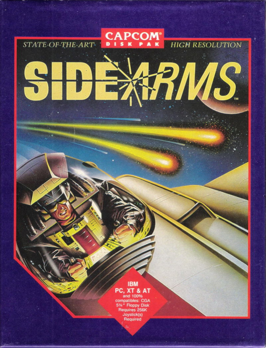 Side Arms Hyper Dyne box art