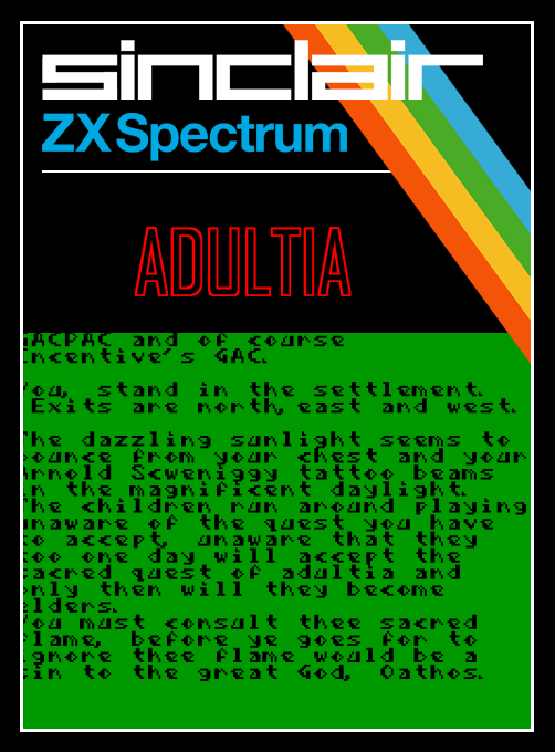 Adultia box art