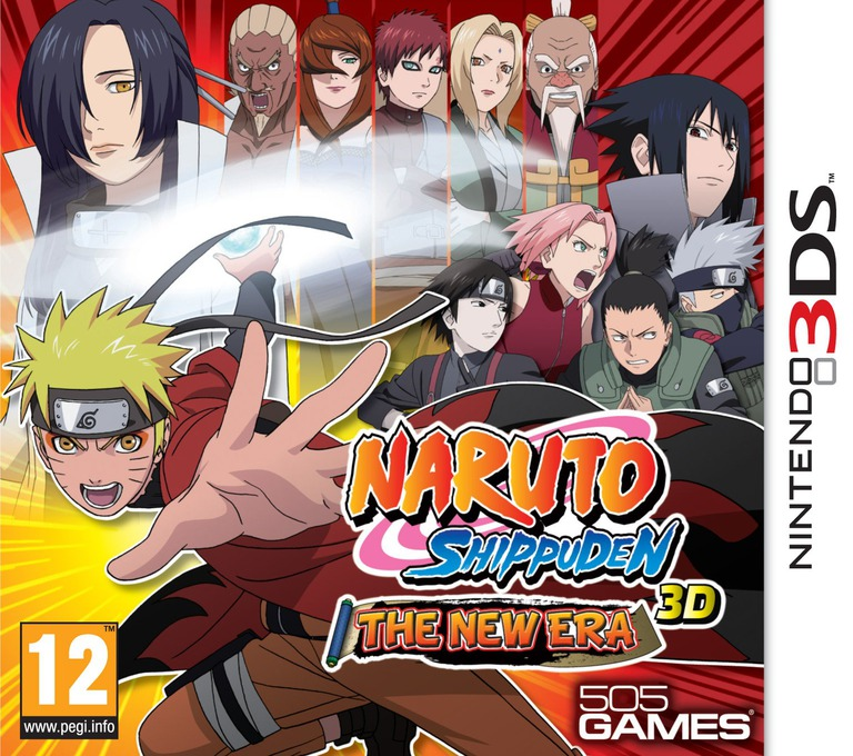 Naruto Shippuden 3D - The New Era box art