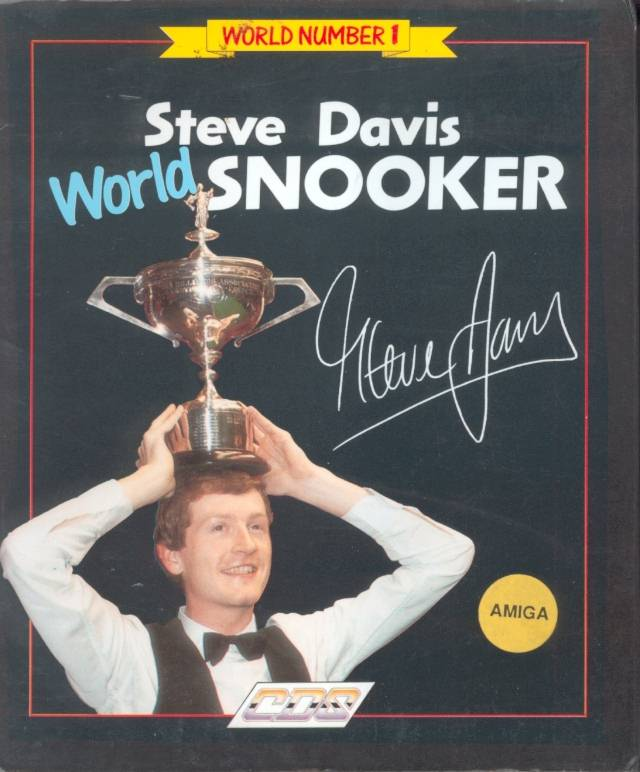 Steve Davis World Snooker box art