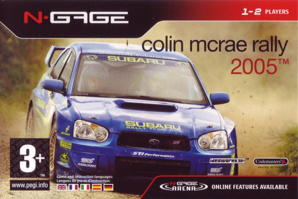 Colin Mcrae Rally 2005 — box-2D (EU)