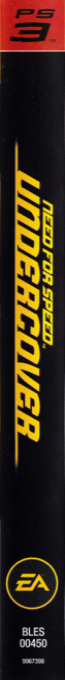 Need for Speed - Undercover — box-2D-side (EU)