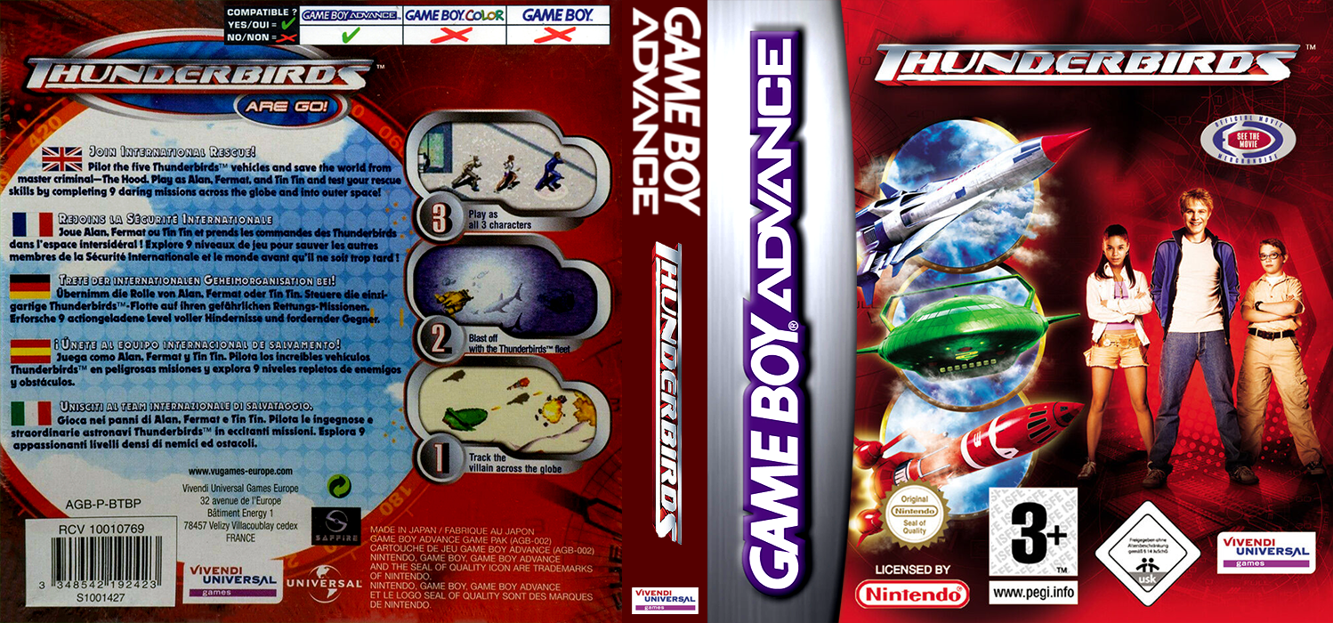 Thunderbirds — box-texture (EU)