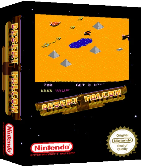 Desert Falcon — box-3D (SS)