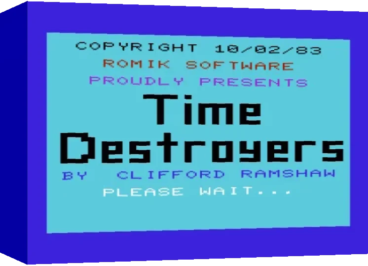 Time Destroyers — box-3D (WOR)