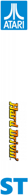 Hard Drivin' — box-2D-side (EU)