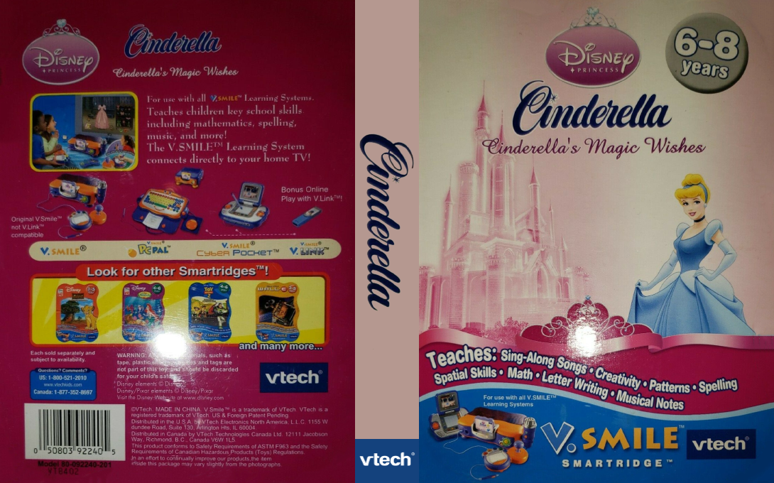 Cinderella - Cinderella's Magic Wishes — box-texture (US)