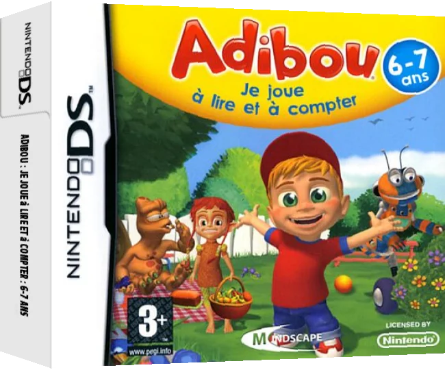Adibou - Je Joue a Lire et a Compter — box-3D (FR)