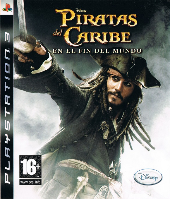 Disney Pirates of the Caribbean - At World's End — box-2D (SP)