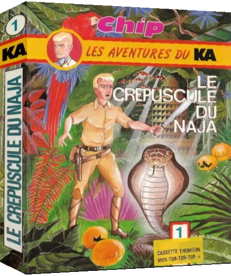 Crépuscule Du Naja, Le — box-3D (FR)