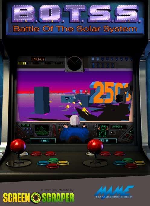 Battle Of The Solar System — box-2D (SS)