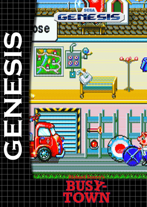 Richard Scarry's Busytown — box-2D (SS)