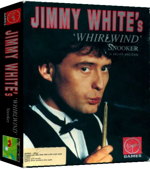 Jimmy White's Whirlwind Snooker — box-3D (EU)