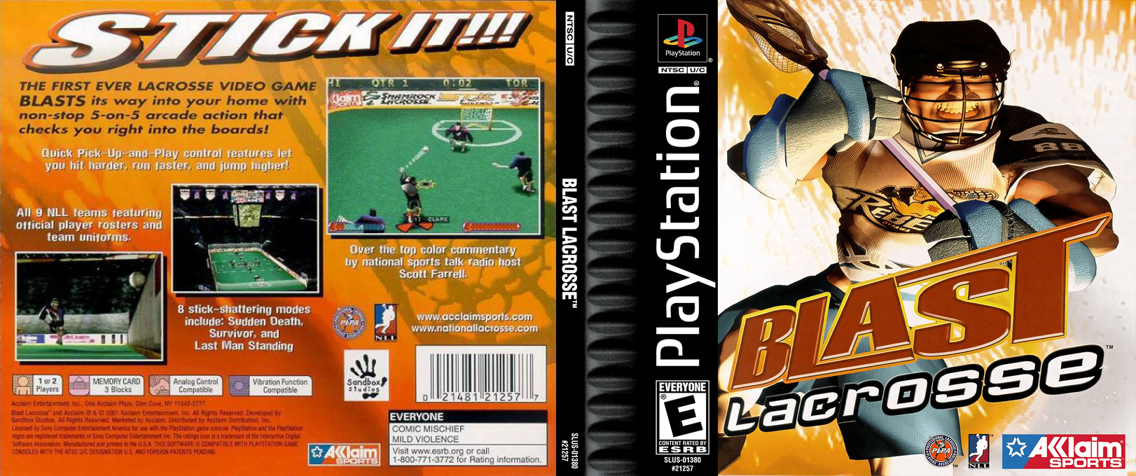 Blast Lacrosse — box-texture (US)