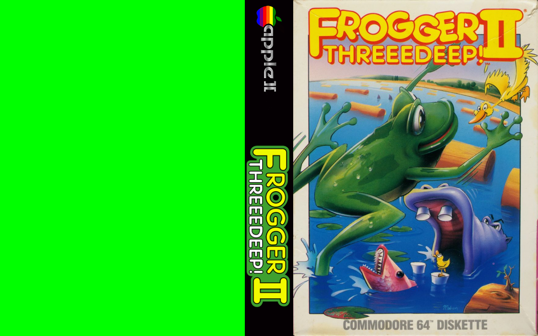 Frogger II - Three Deep — box-texture (US)