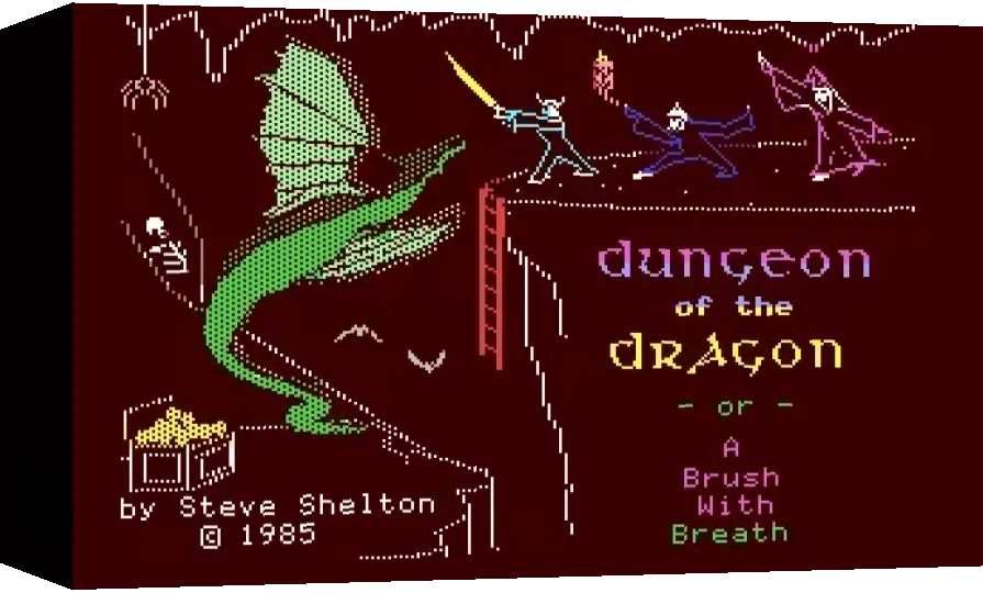 Dungeon of the Dragon : A Brush with Breath — box-3D (WOR)