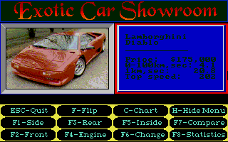 Exotic Car Showroom — ss (WOR)