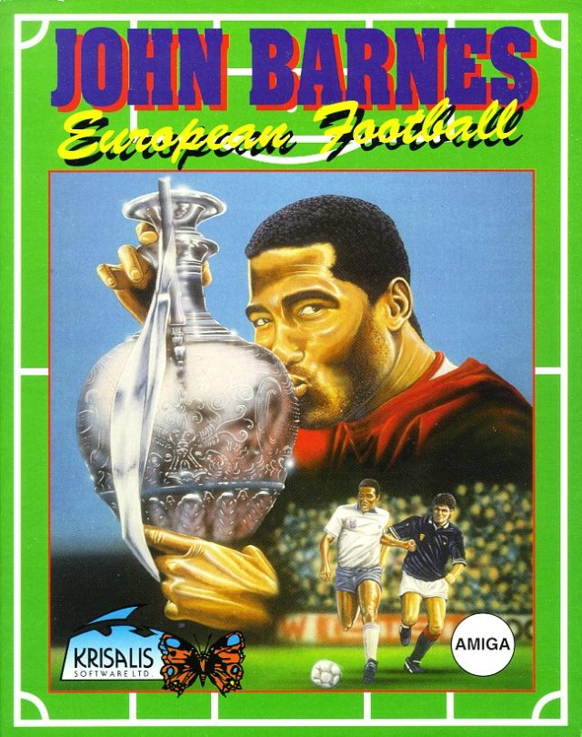 John Barnes European Football box art